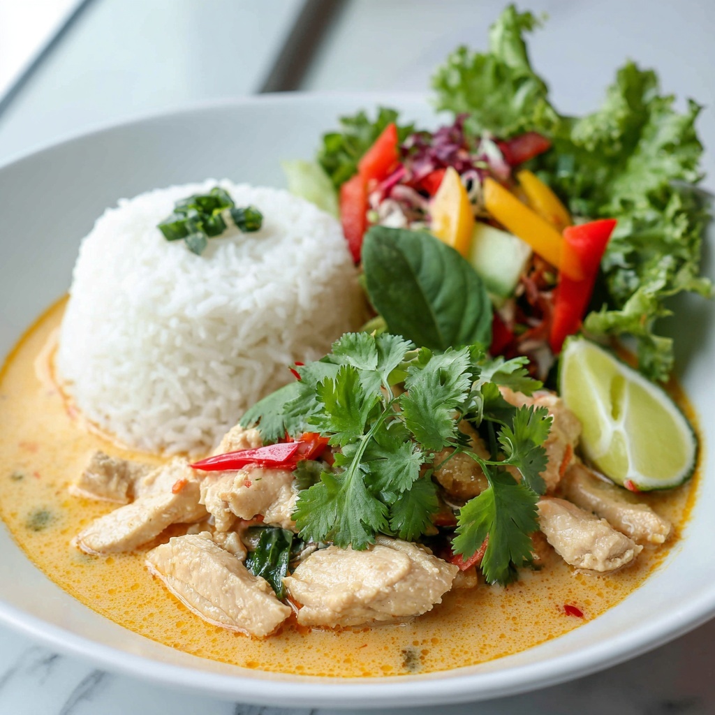 Peruvian Creamy Chicken in Chili Sauce Recipe - Recipe Image