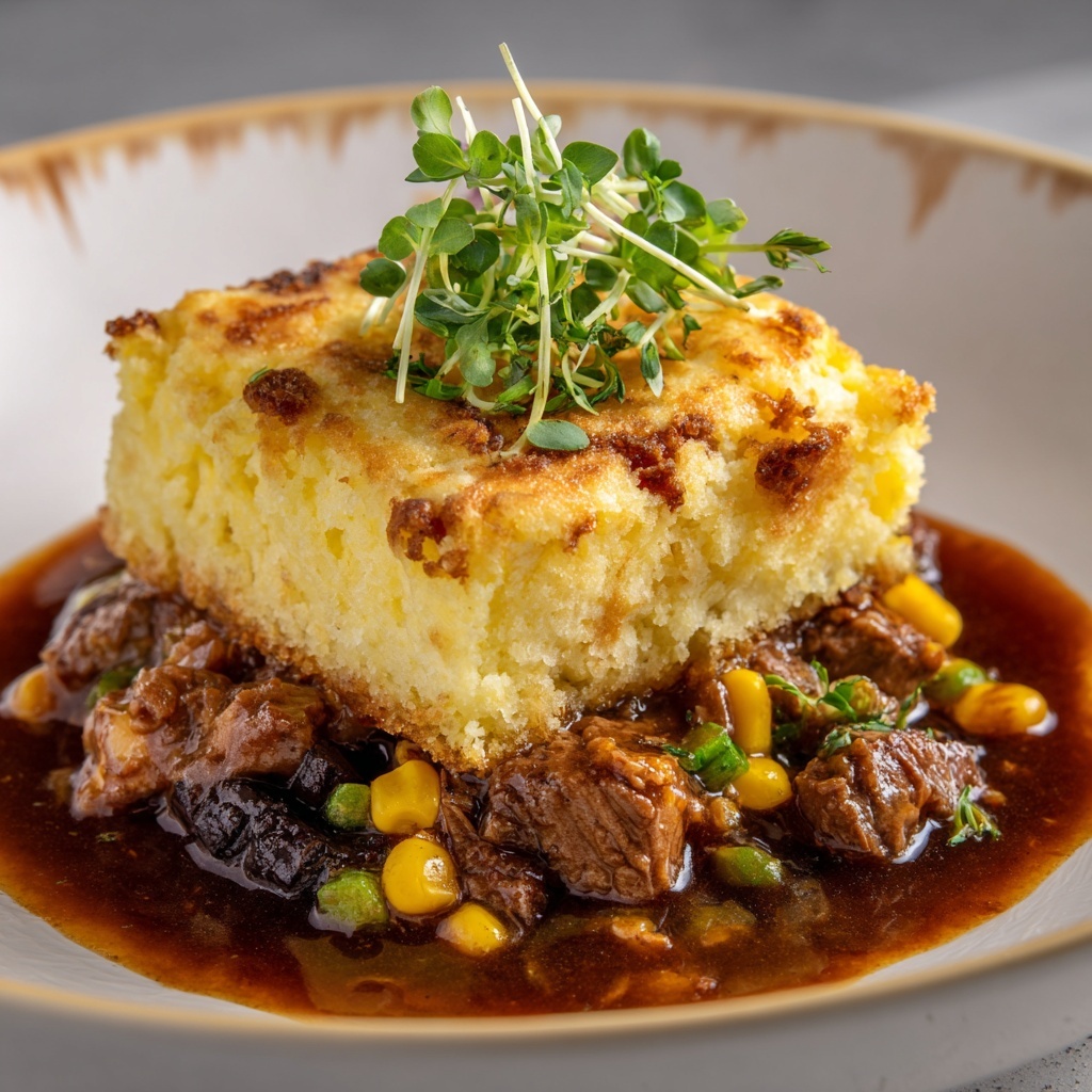 Chilean Corn and Beef Casserole Recipe - Recipe Image