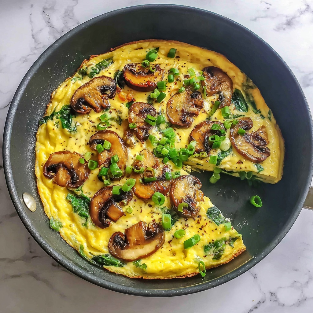 Mushroom and Spinach Frittata Recipe - Recipe Image