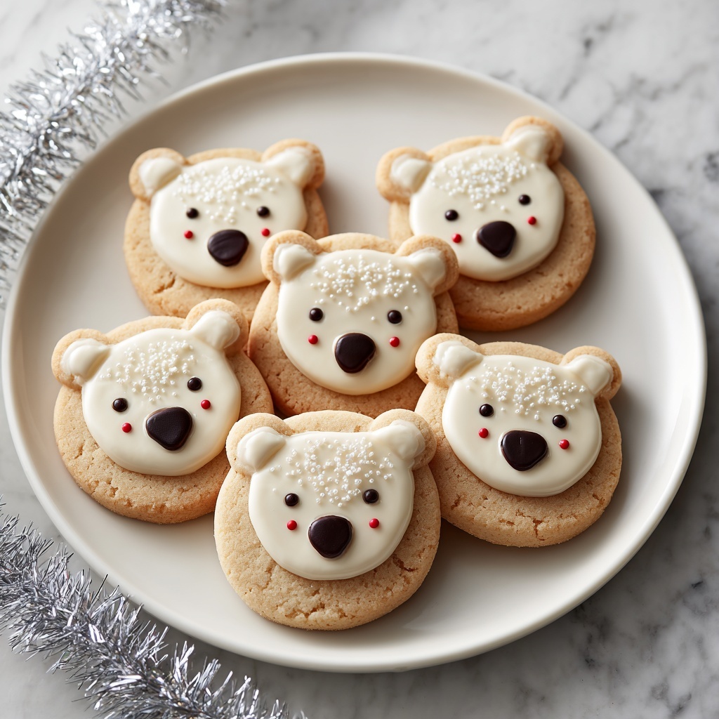 Polar Bear Cookies Recipe - Recipe Image