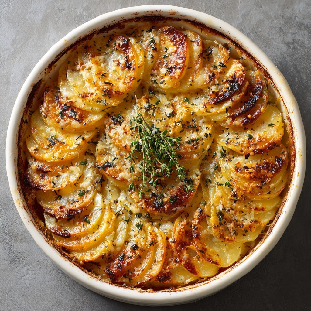 Granny’s Apple Scalloped Potatoes Recipe - Recipe Image