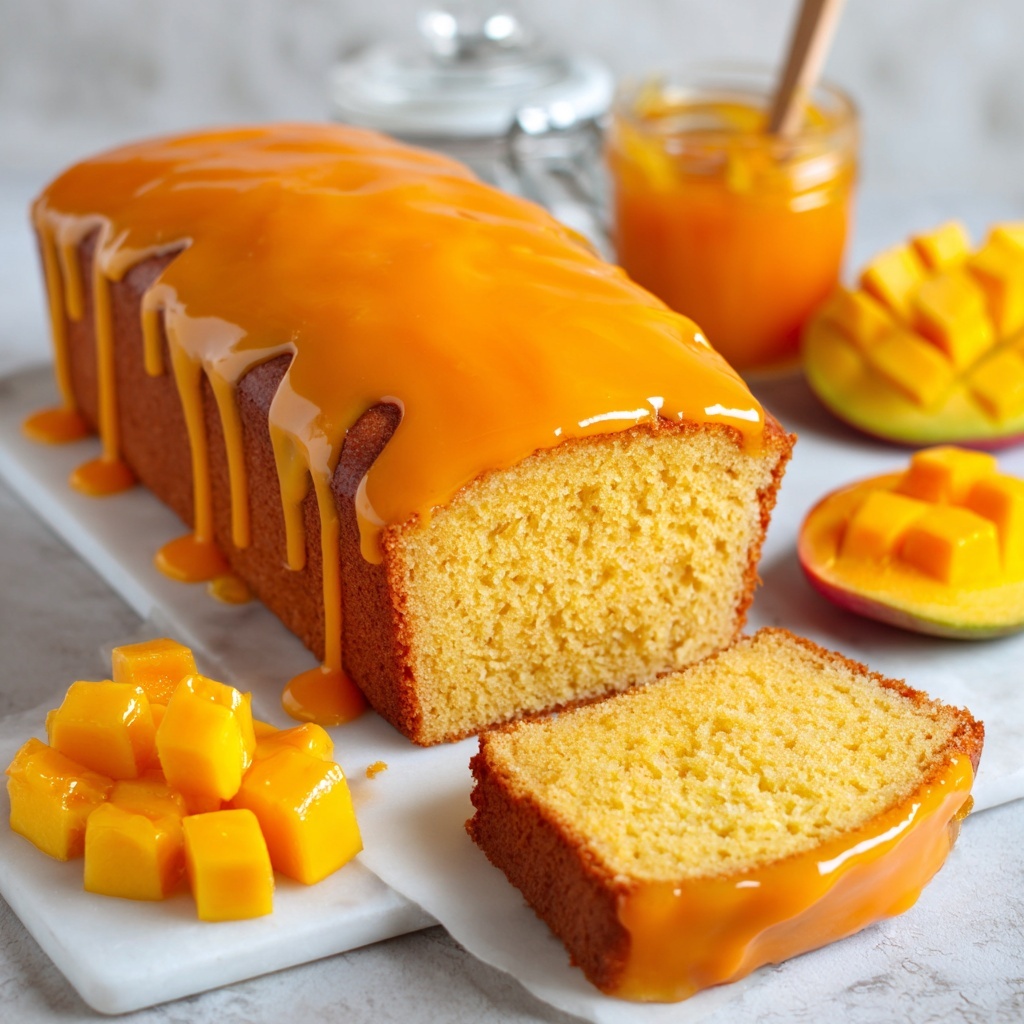Vegan Mango Cake Recipe - Recipe Image