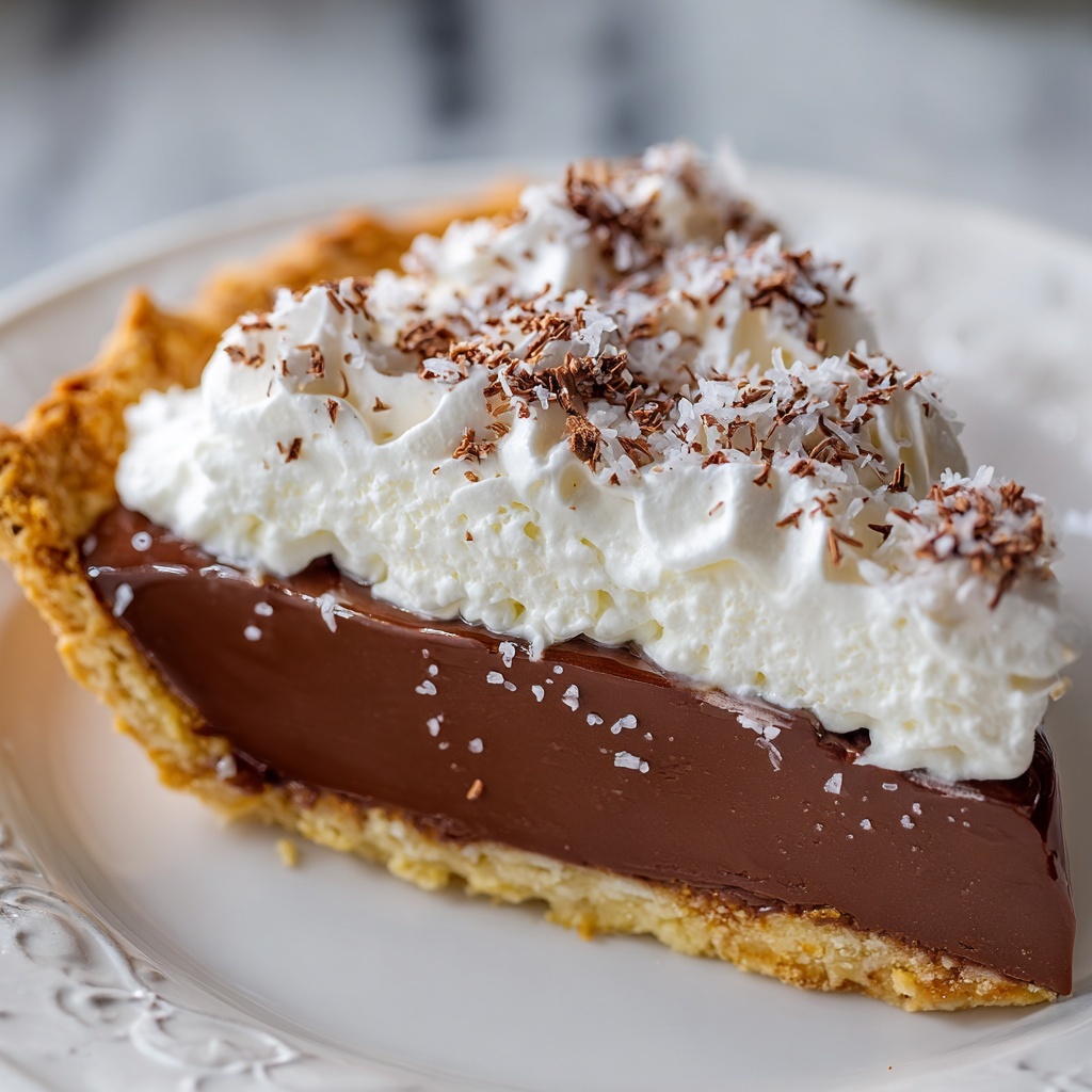 Easy Chocolate Pie Recipe - Recipe Image