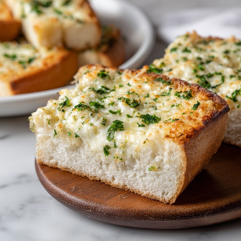 Cheesy Garlic Bread Recipe - Recipe Image