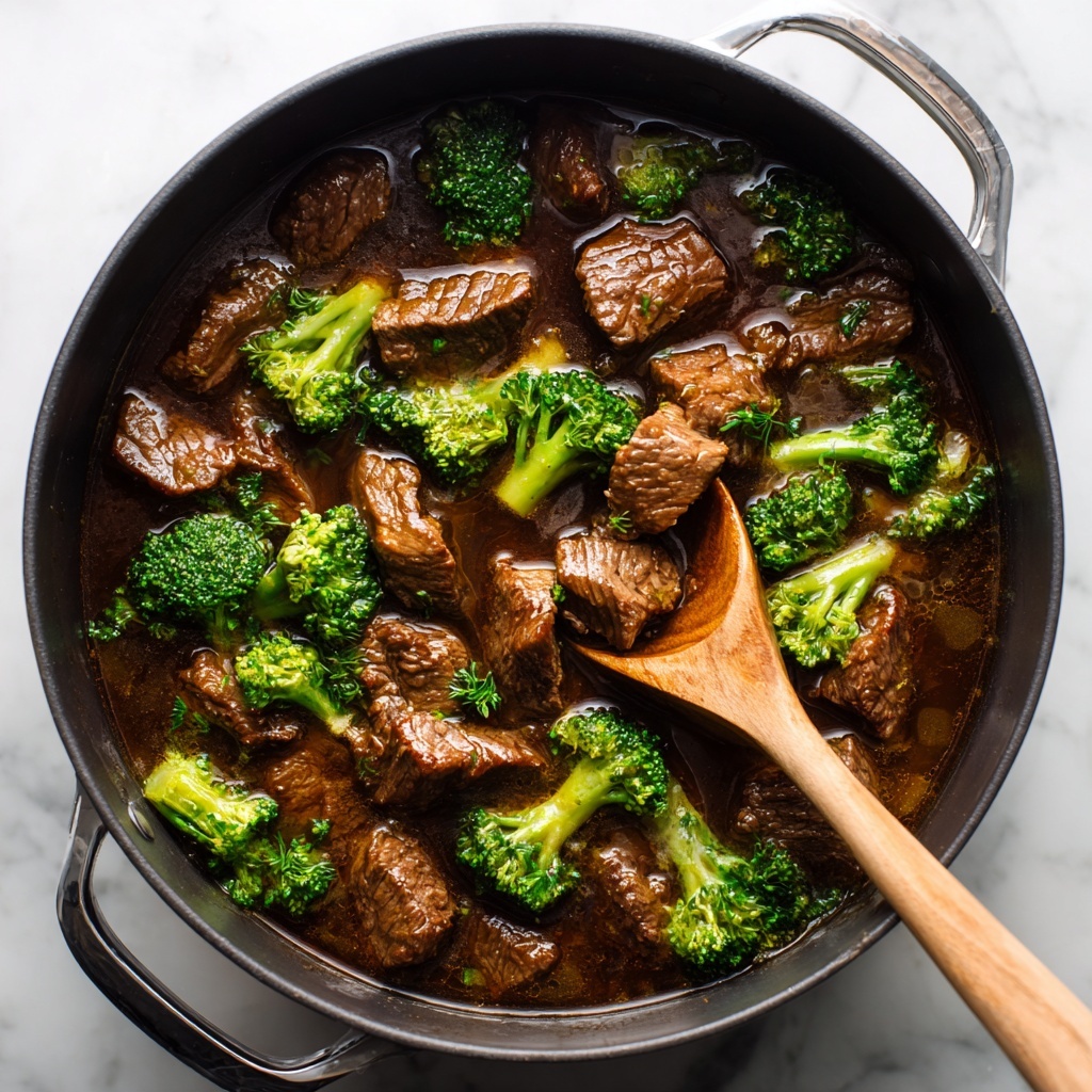 Crock Pot Beef and Broccoli Recipe - Recipe Image
