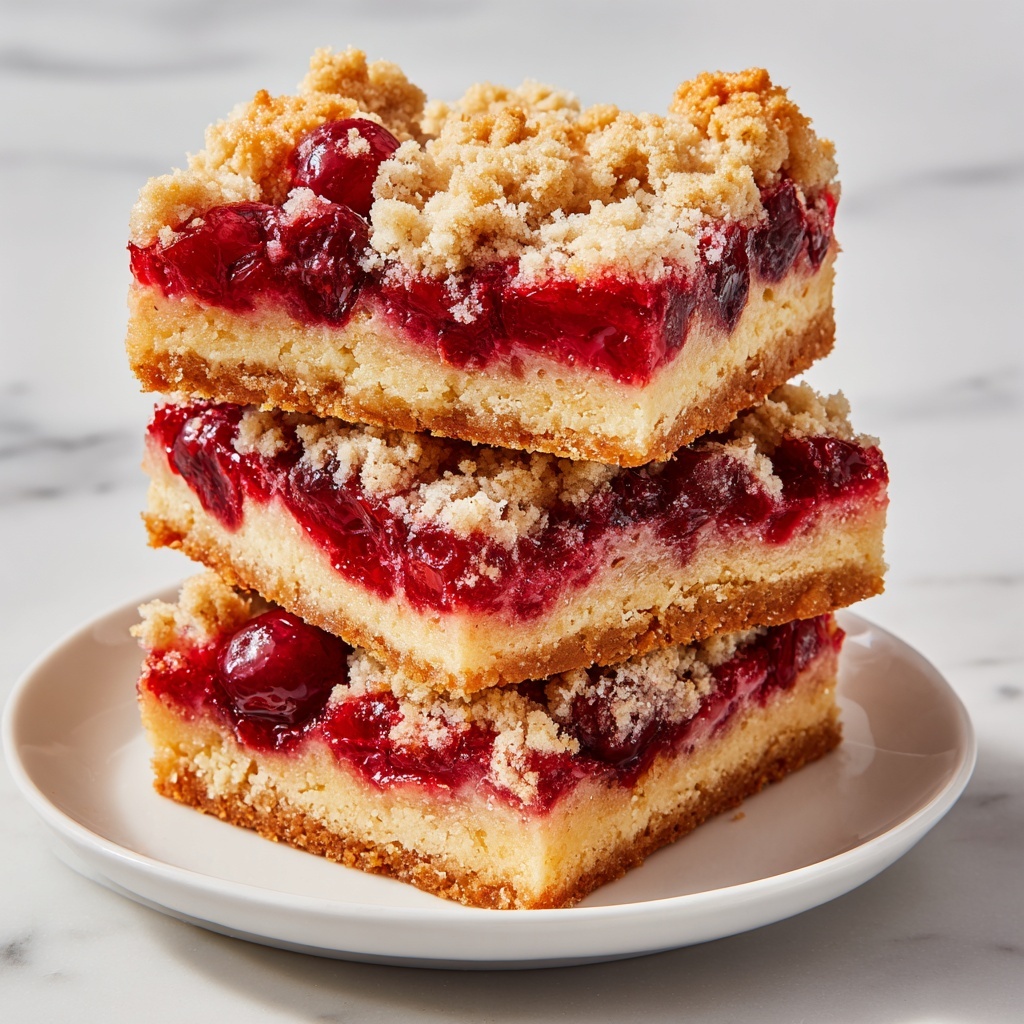 Cranberry Bars Recipe - Recipe Image