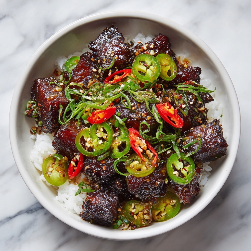 Sticky Garlic Eggplant Recipe - Recipe Image