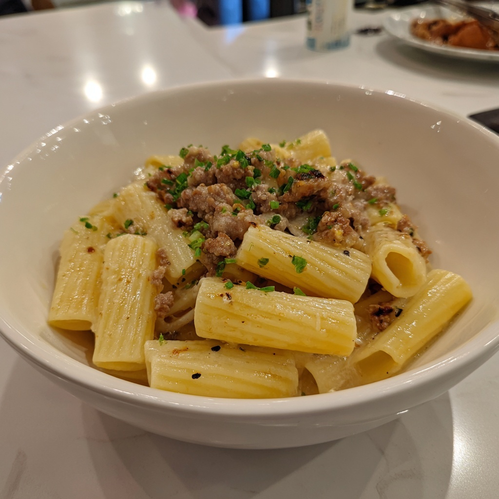 Creamy Beef Pasta Recipe - Recipe Image