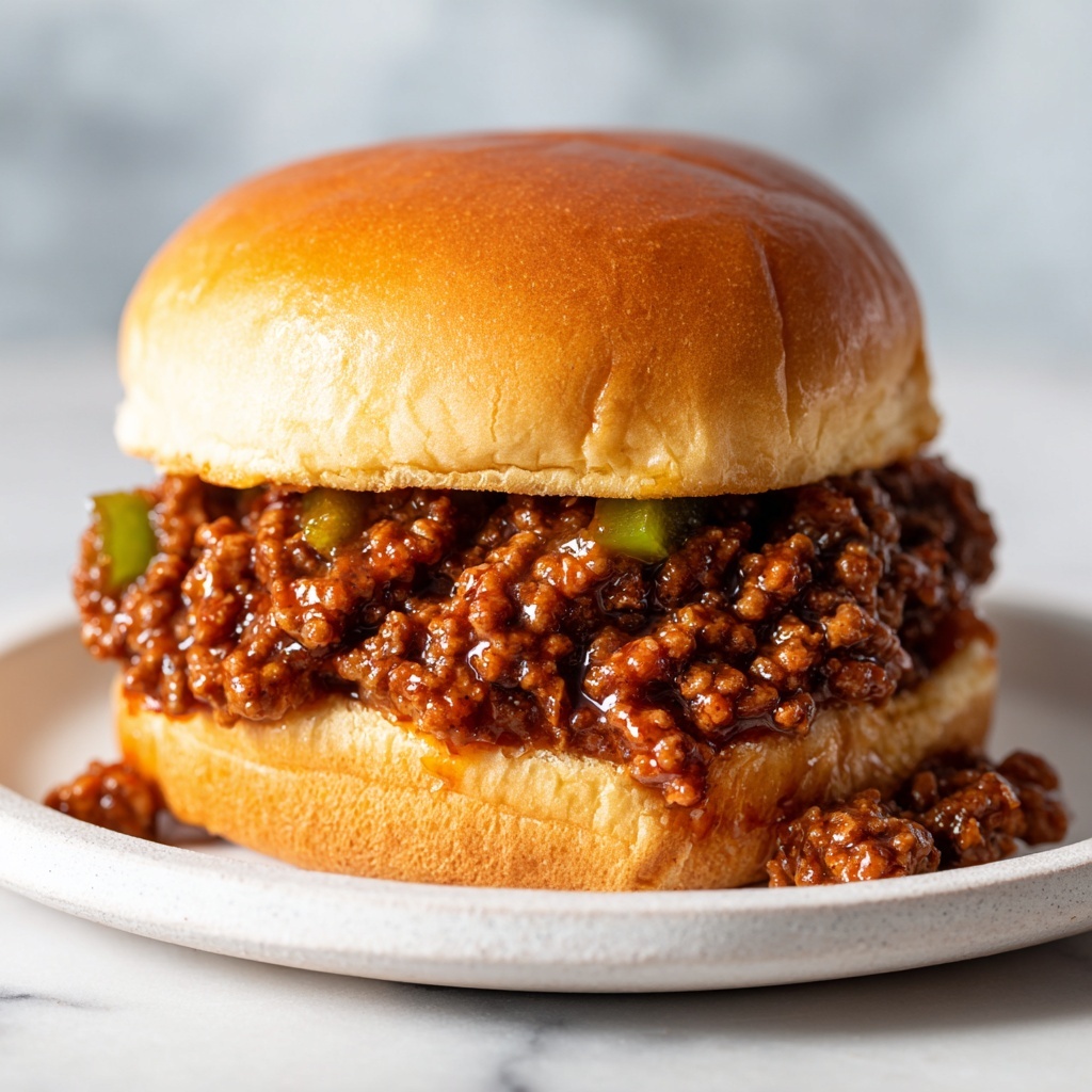 Easy Homemade Sloppy Joe Recipe - Recipe Image