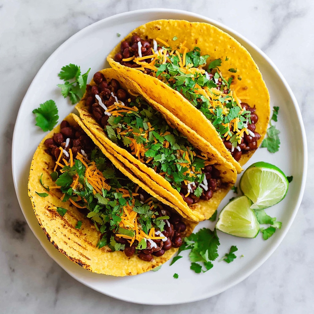 Refried Bean Tacos Recipe - Recipe Image