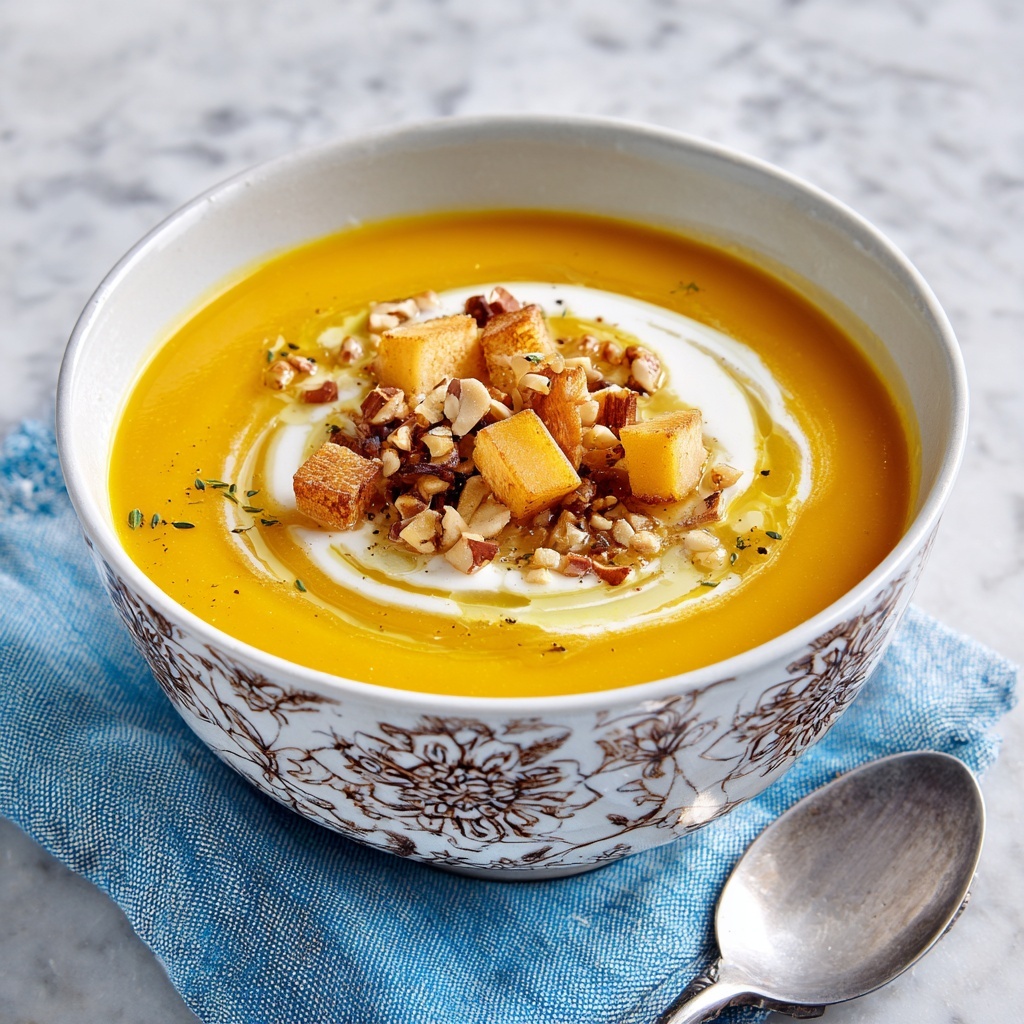 Creamy African Sweet Potato Soup with a Spicy Twist Recipe - Recipe Image