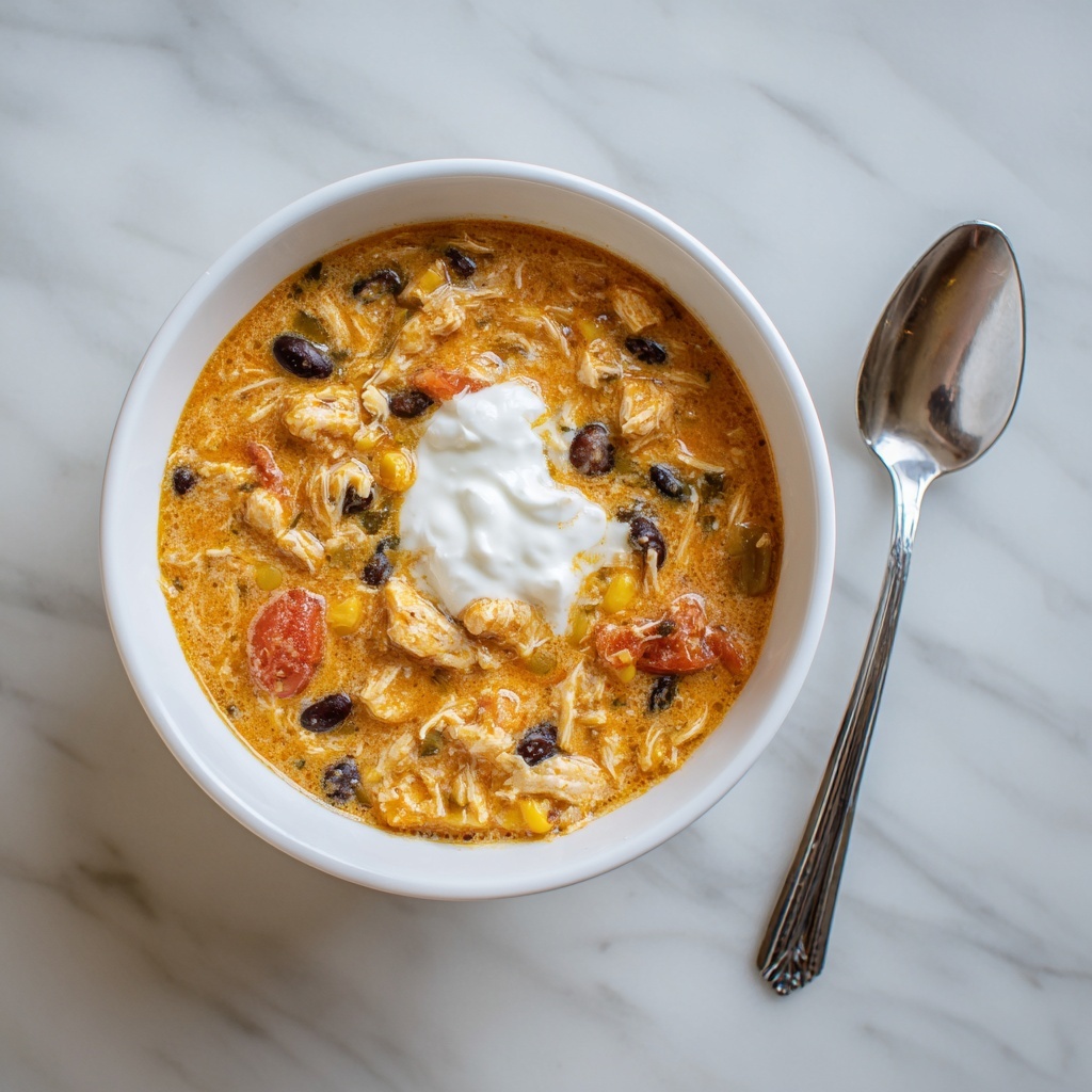 Creamy Chicken Enchilada Soup: 5 Steps to Cozy Bliss Recipe - Recipe Image