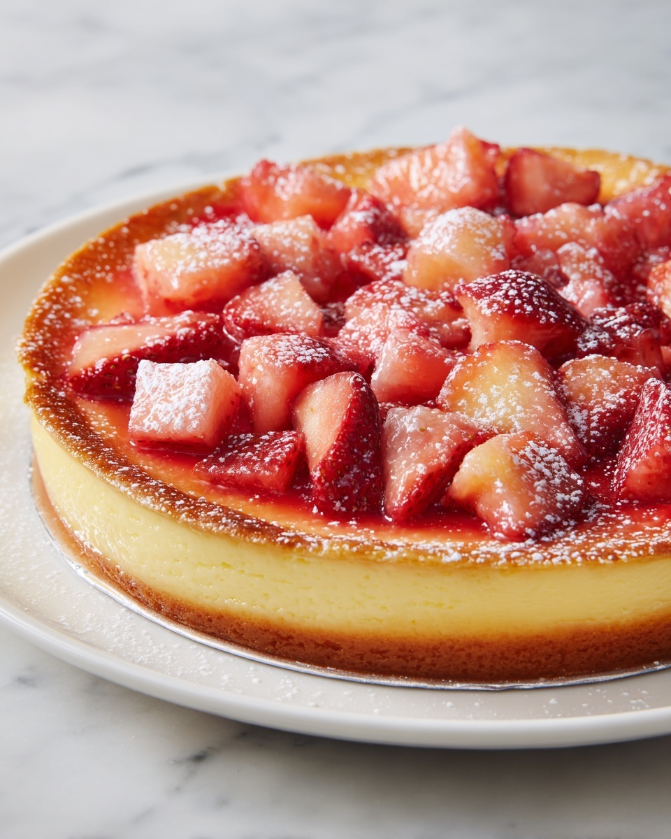 Irresistible Rhubarb Custard Kuchen Recipe - Recipe Image