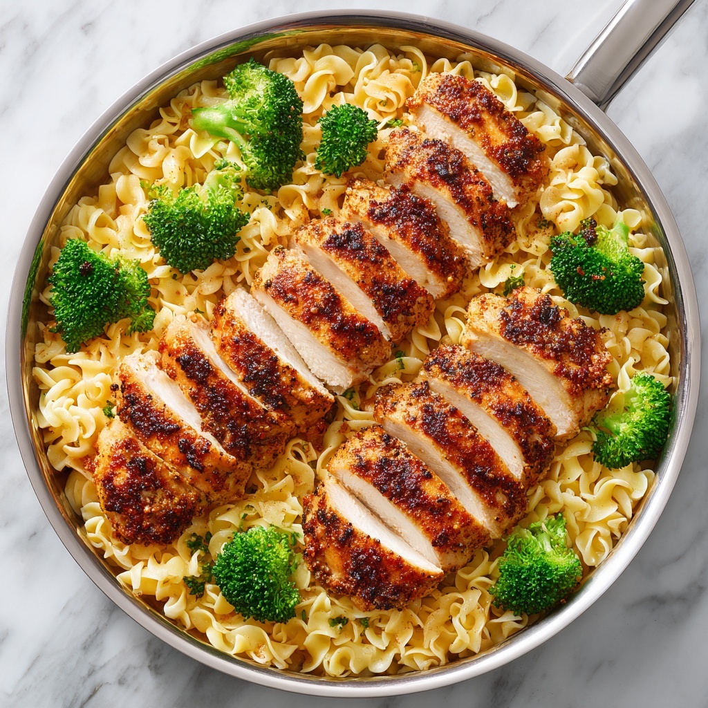 One Pan Chicken with Buttered Noodles: 5 Steps to Comfort Recipe - Recipe Image
