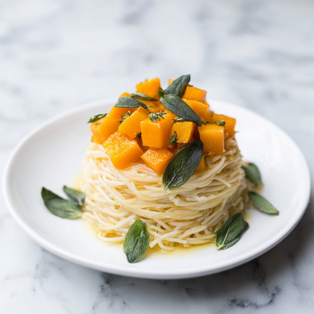 Roasted Butternut Squash Sage Pasta Recipe - Recipe Image