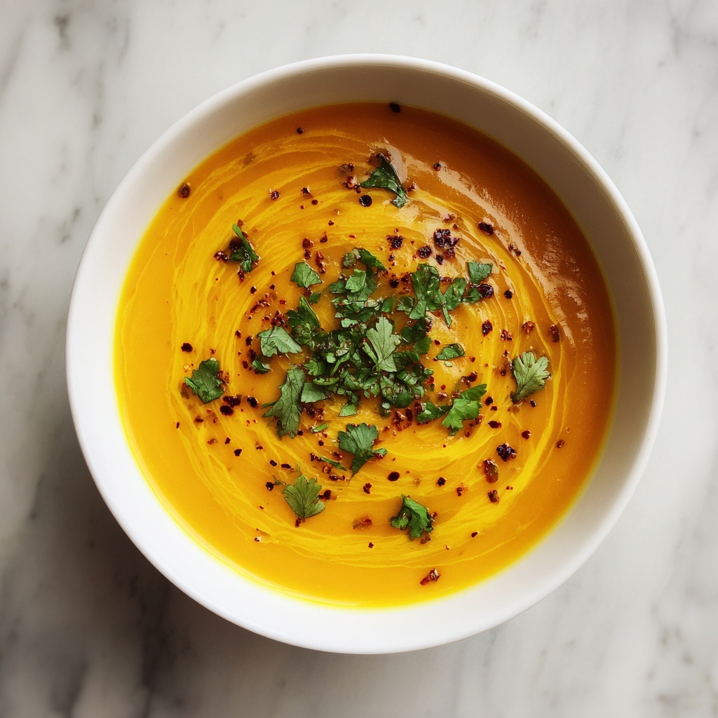 Carrot and Lentil Soup with Warm Spices Recipe - Recipe Image