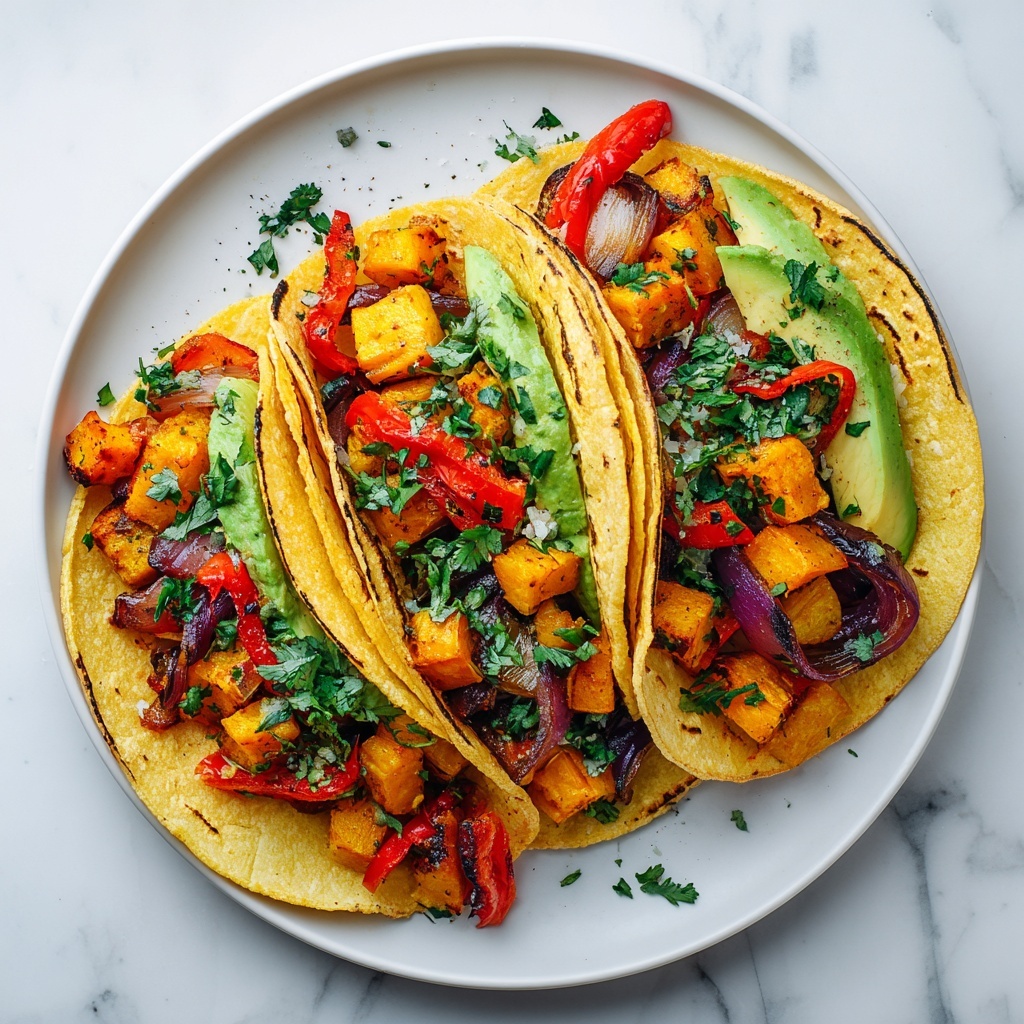 Autumn Harvest Tacos with Roasted Veggies Recipe - Recipe Image