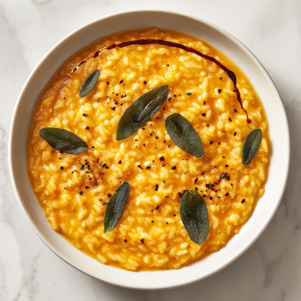 Pumpkin Sage Risotto Recipe - Recipe Image