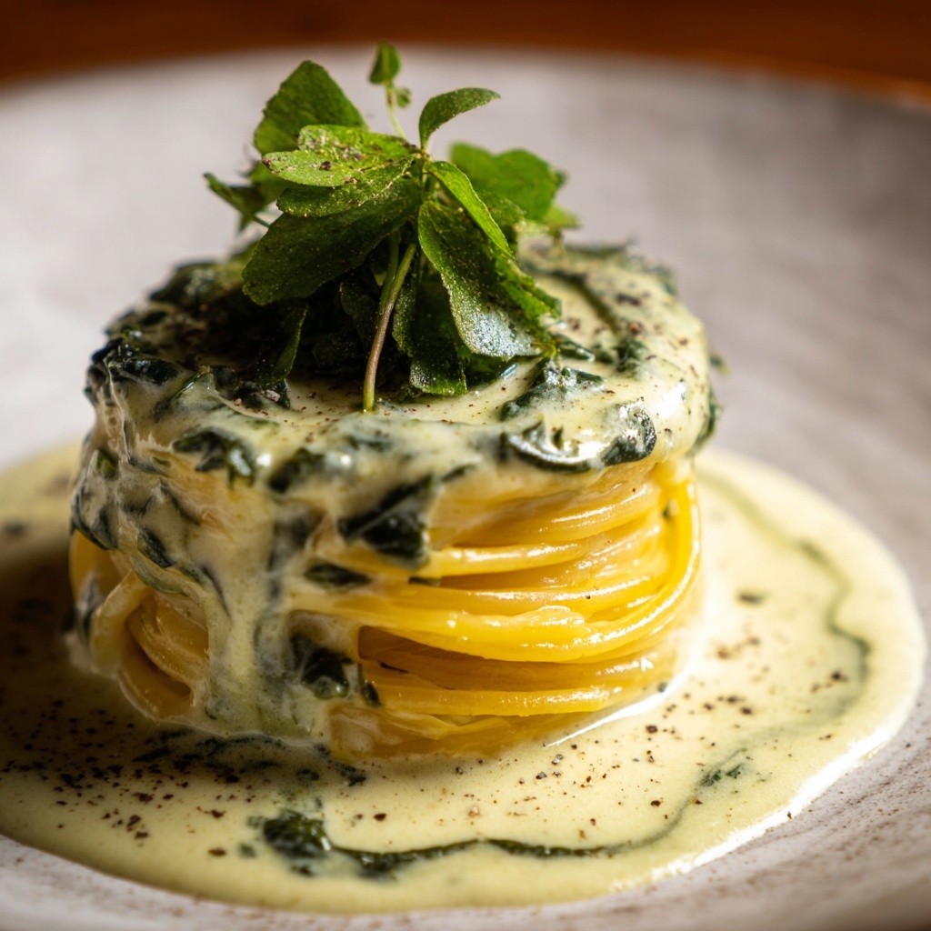 Vegan Spinach Pasta Sauce Recipe: 7 Creamy Variations Recipe - Recipe Image