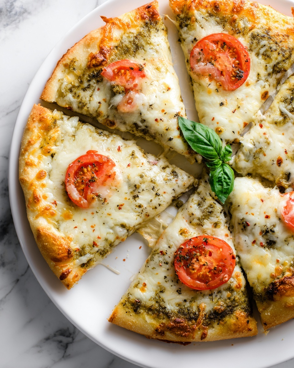 Pesto Pizza Recipe - Recipe Image