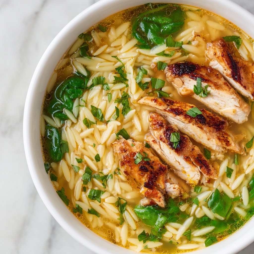 Lemon Chicken Orzo Recipe - Recipe Image