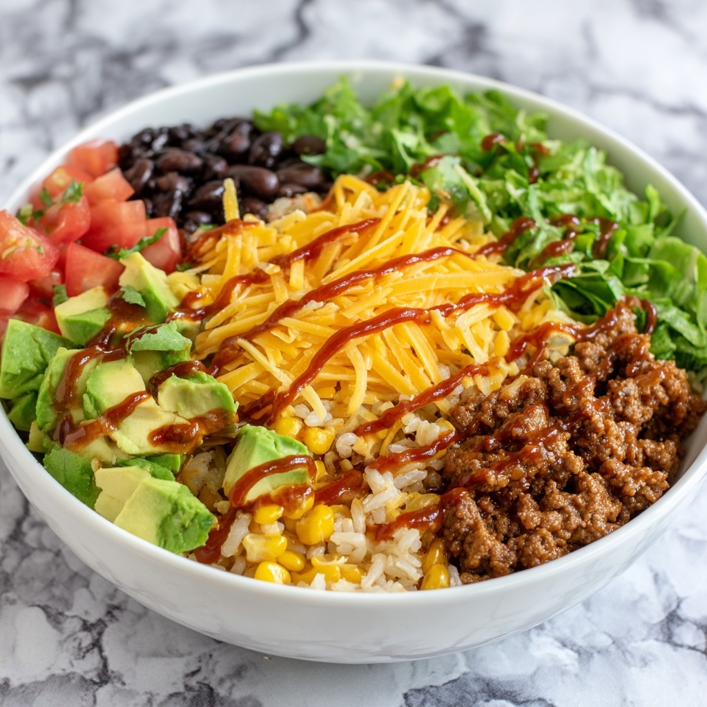 Taco Rice Bowl Recipe - Recipe Image