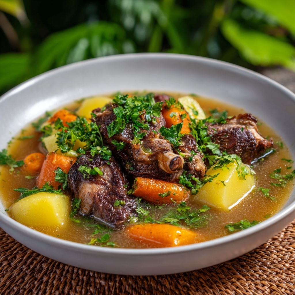 Comforting Oxtail Soup You’ll Crave on Cozy Nights Recipe - Recipe Image
