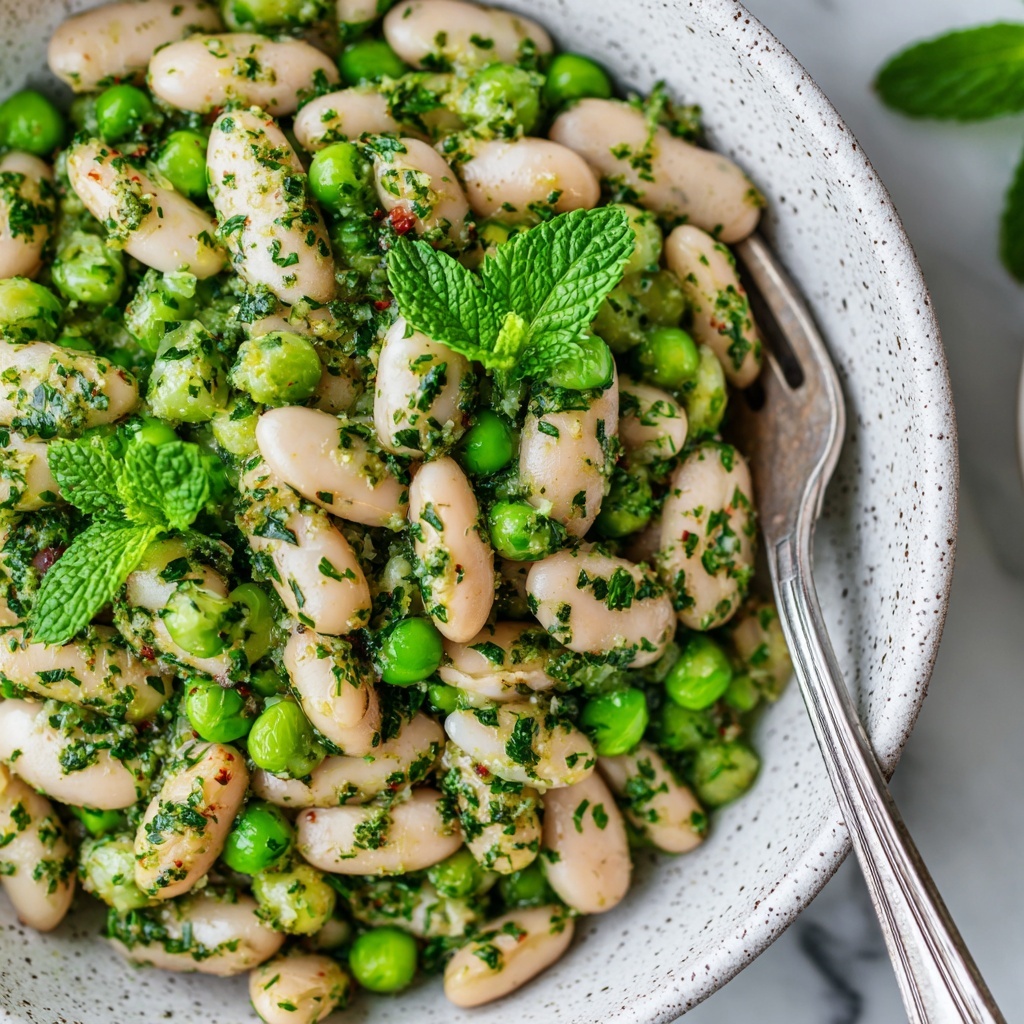 Za’atar and Mint Butter Bean Salad in Just 10 Minutes Recipe - Recipe Image