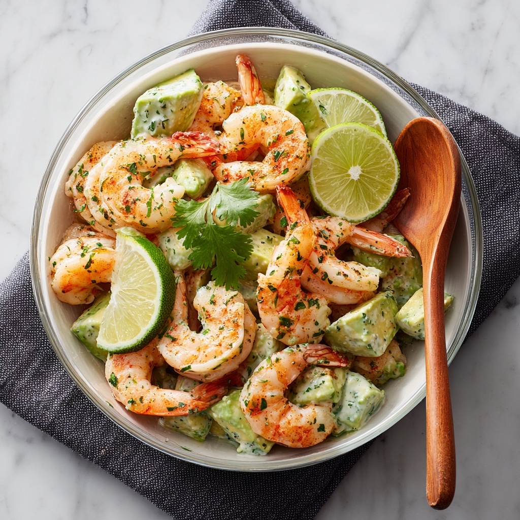 Avocado Shrimp Salad: A Fresh Twist for Your Dinner Table Recipe - Recipe Image