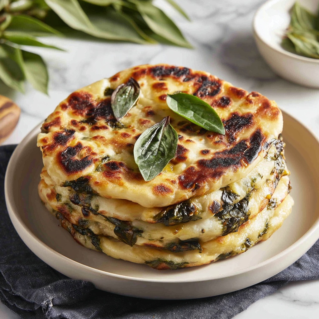 Savory Spinach Besan Chilla Recipe - Recipe Image