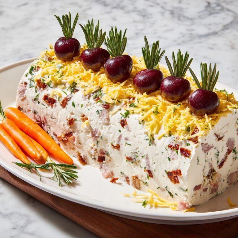 Mouthwatering Antipasto Cream Cheese Log for Your Festive Table Recipe