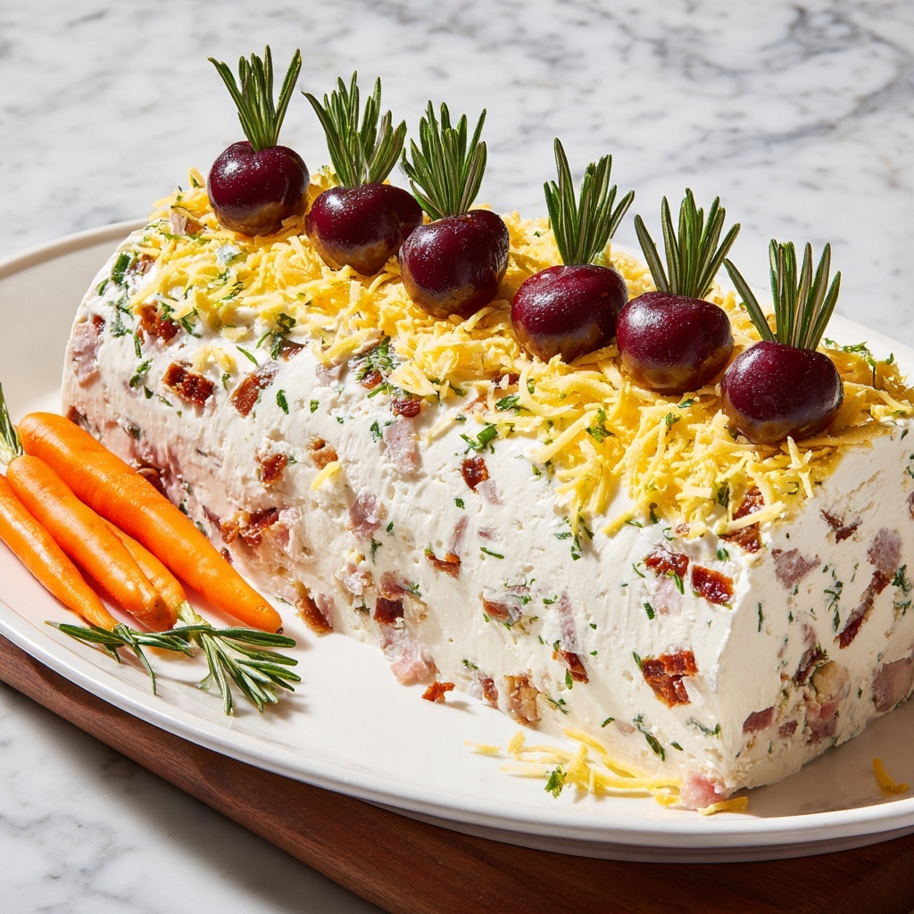 Mouthwatering Antipasto Cream Cheese Log for Your Festive Table Recipe - Recipe Image