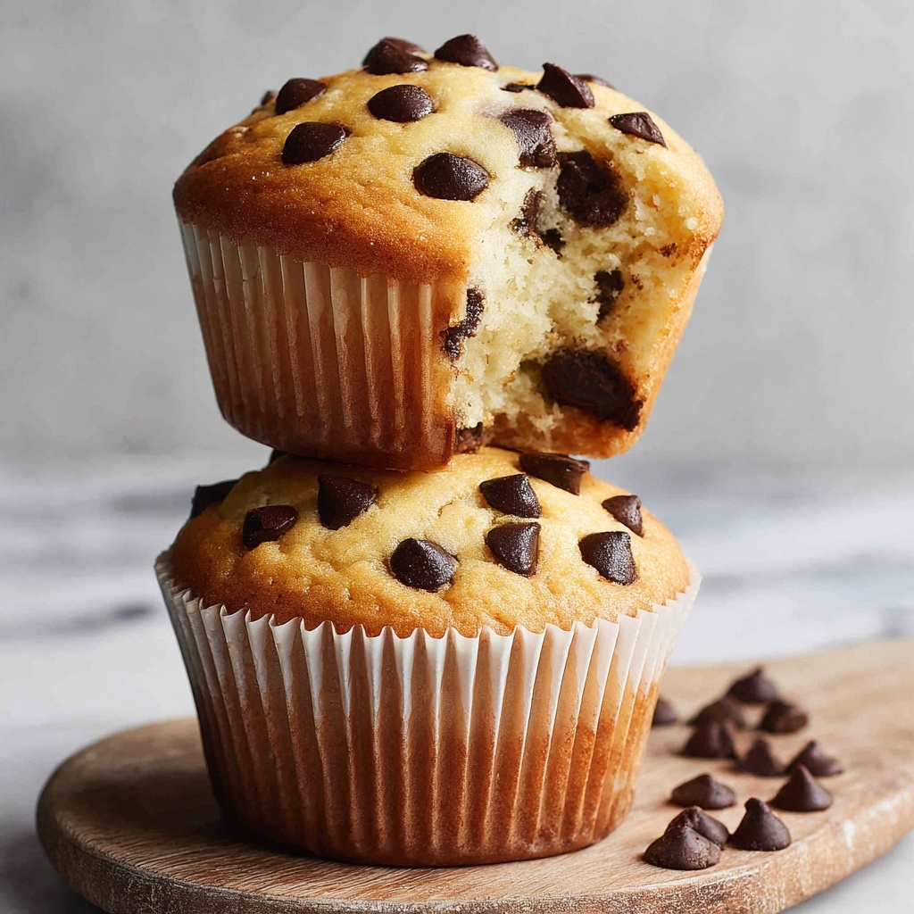 Sourdough Chocolate Chip Muffins Recipe - Recipe Image