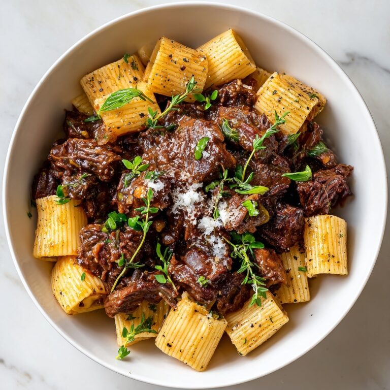 Braised Short Rib Ragu Pasta Recipe