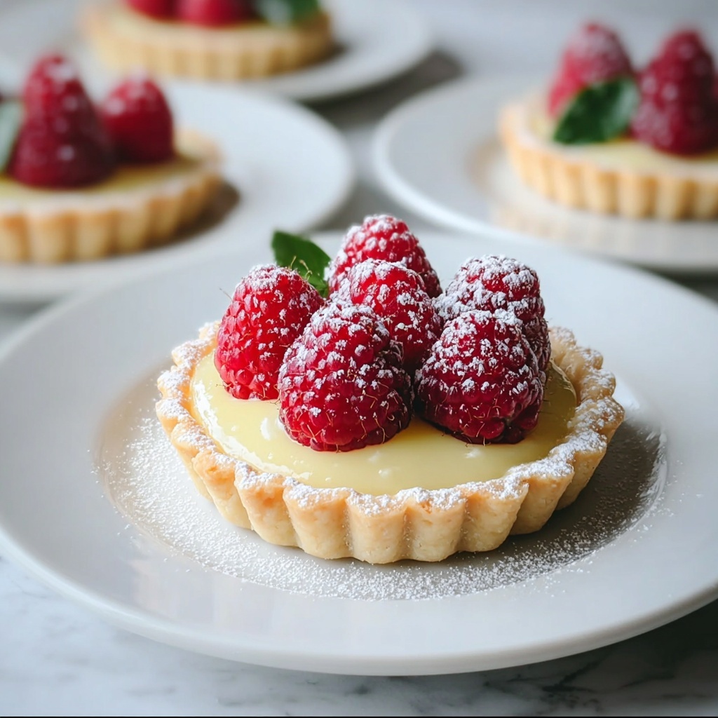 Decadent White Chocolate Mousse Tartlets Recipe - Recipe Image