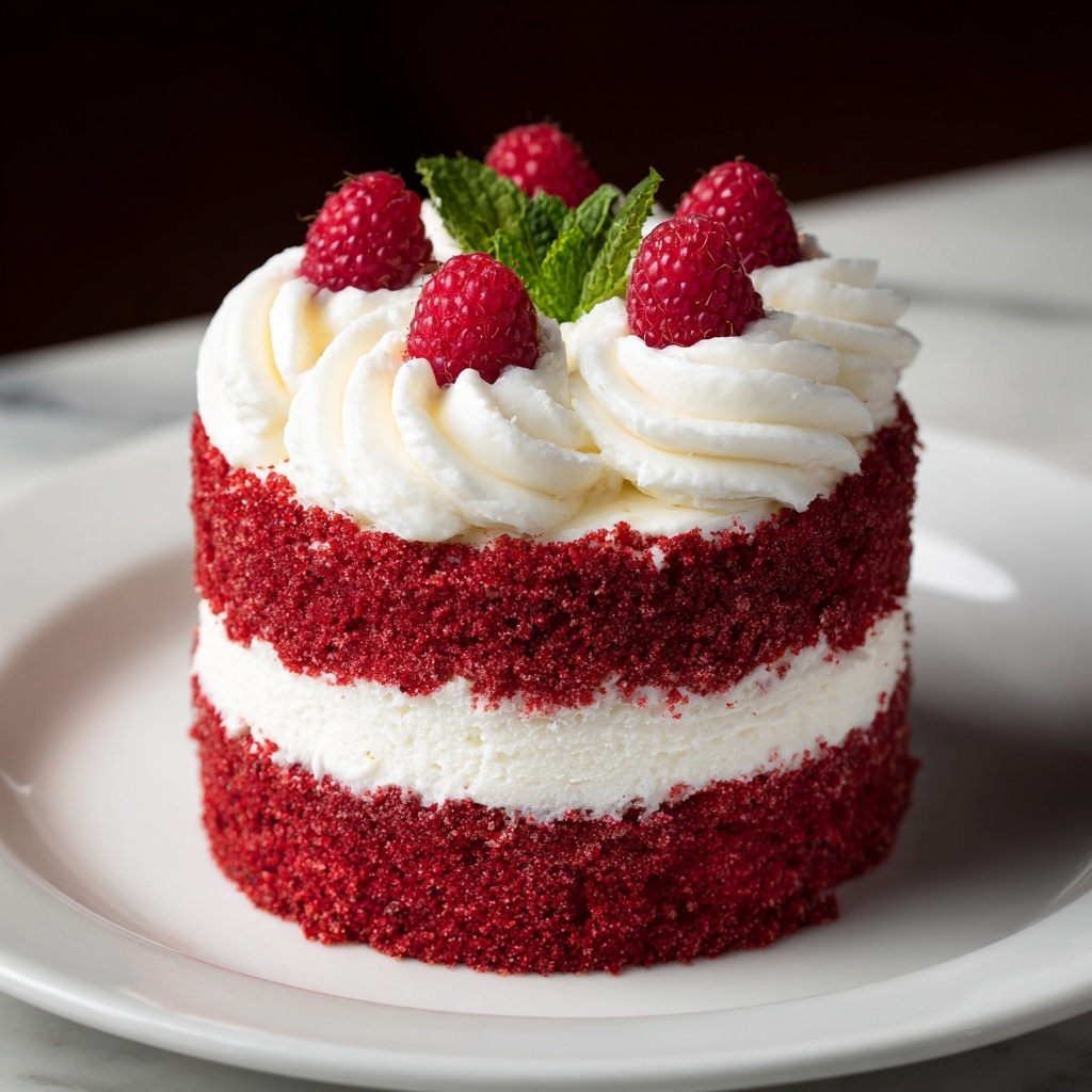 Single Serve Red Velvet Mug Cake with Cream Cheese Frosting Recipe - Recipe Image