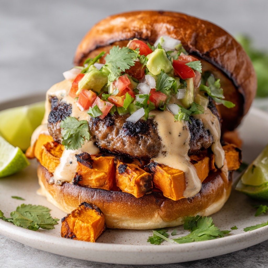 Loaded Taco Sweet Potato Sliders Recipe - Recipe Image