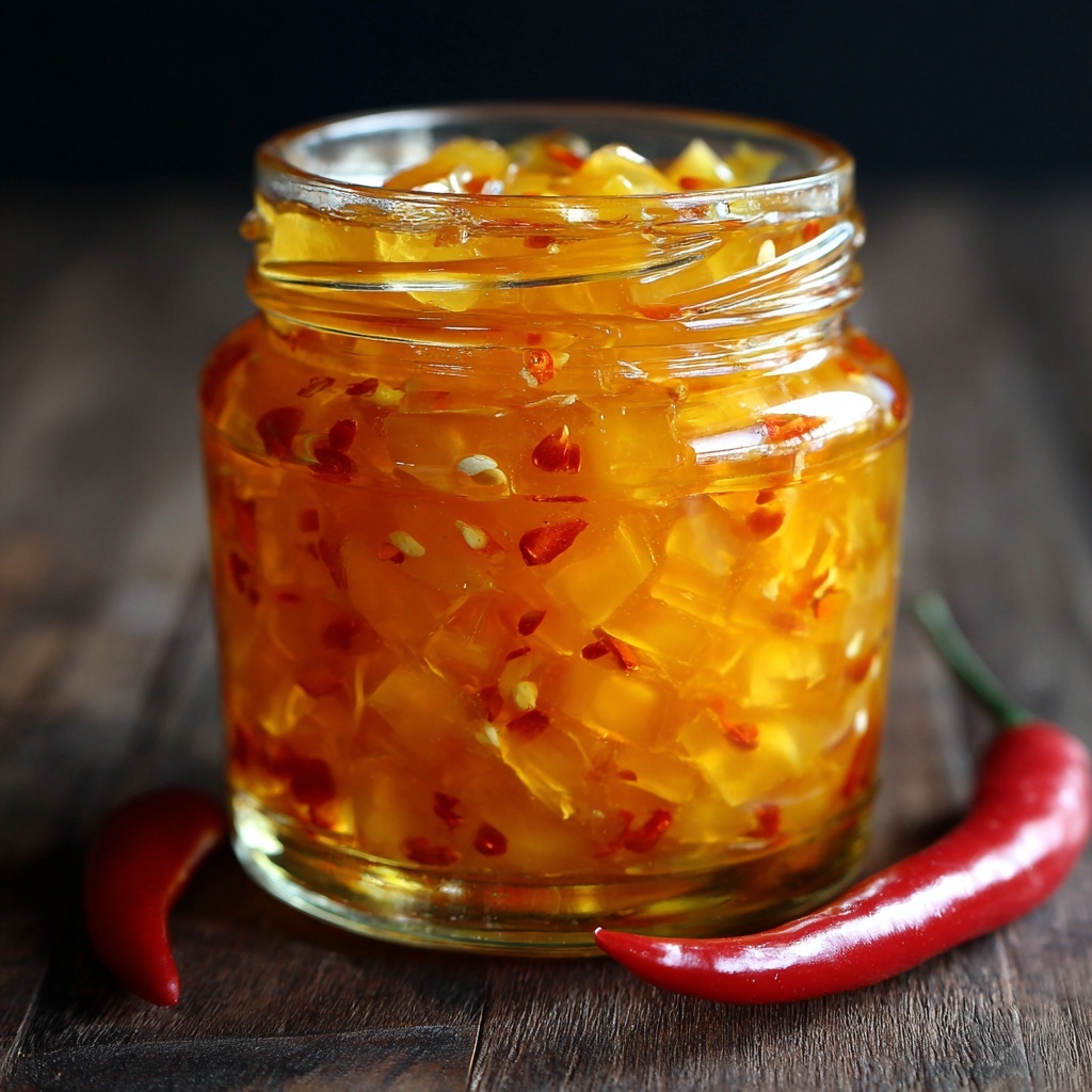 Pineapple Habanero Pepper Jelly Recipe - Recipe Image