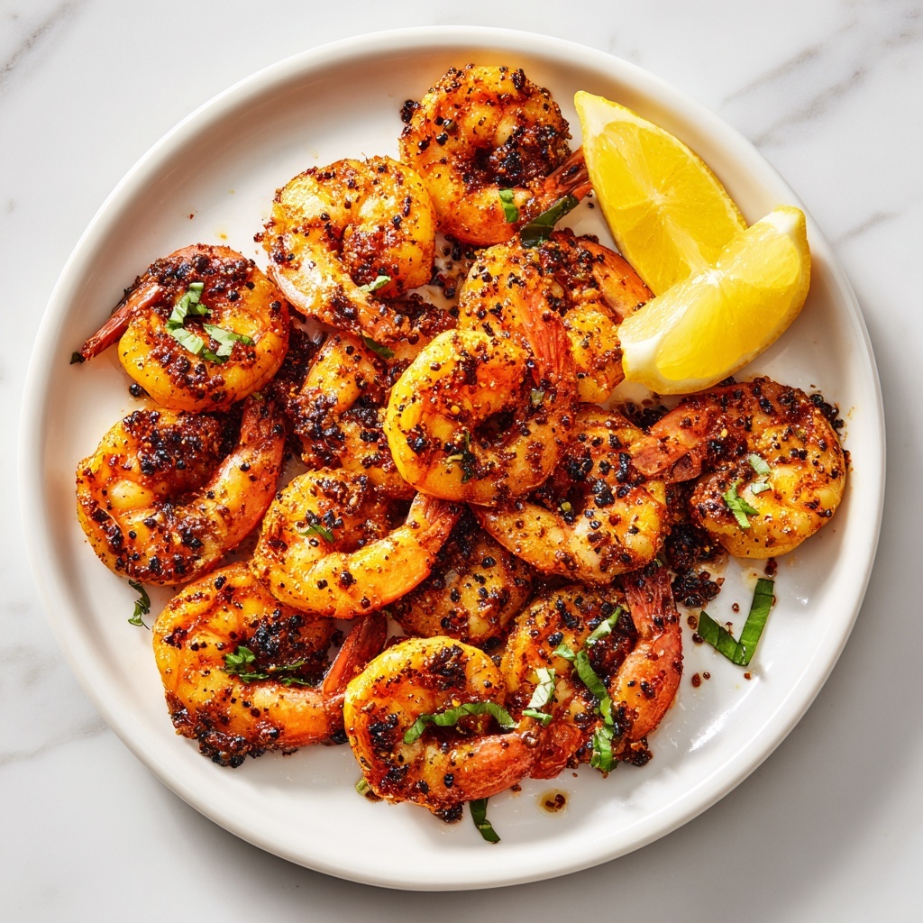 Quick and Zesty Blackened Shrimp in 20 Minutes Recipe - Recipe Image