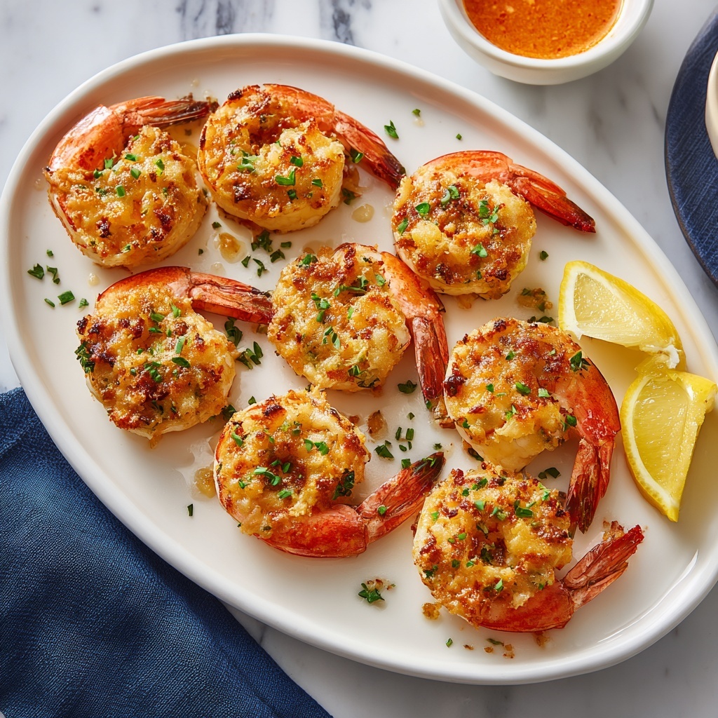 Crab Stuffed Shrimp for an Elegant Meal Recipe - Recipe Image