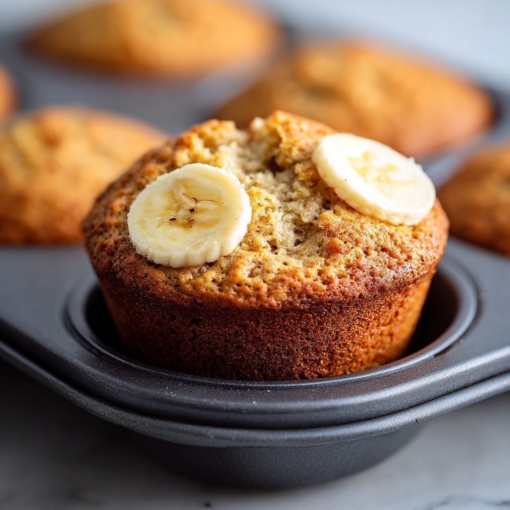 Soft & Fluffy Banana Muffins That'll Brighten Your Morning Recipe - Recipe Image