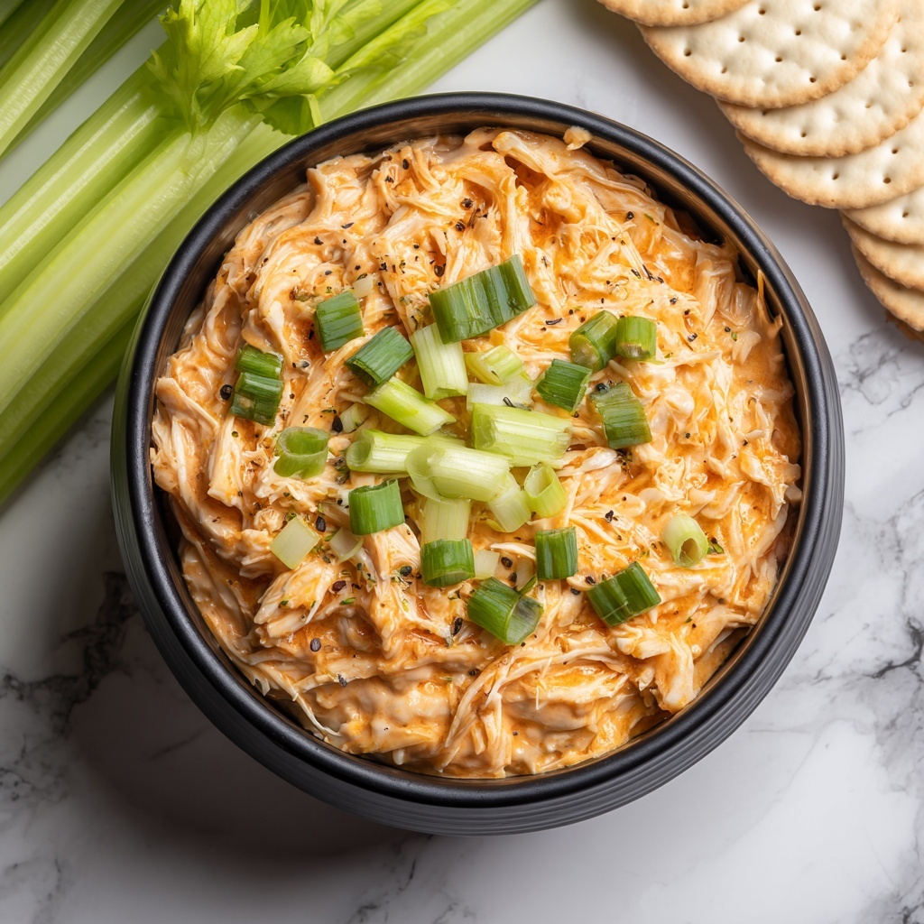 Quick Stovetop Buffalo Chicken Dip That'll Wow Your Guests Recipe - Recipe Image