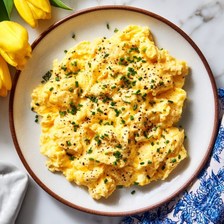 Creamy Boursin Scrambled Eggs Recipe
