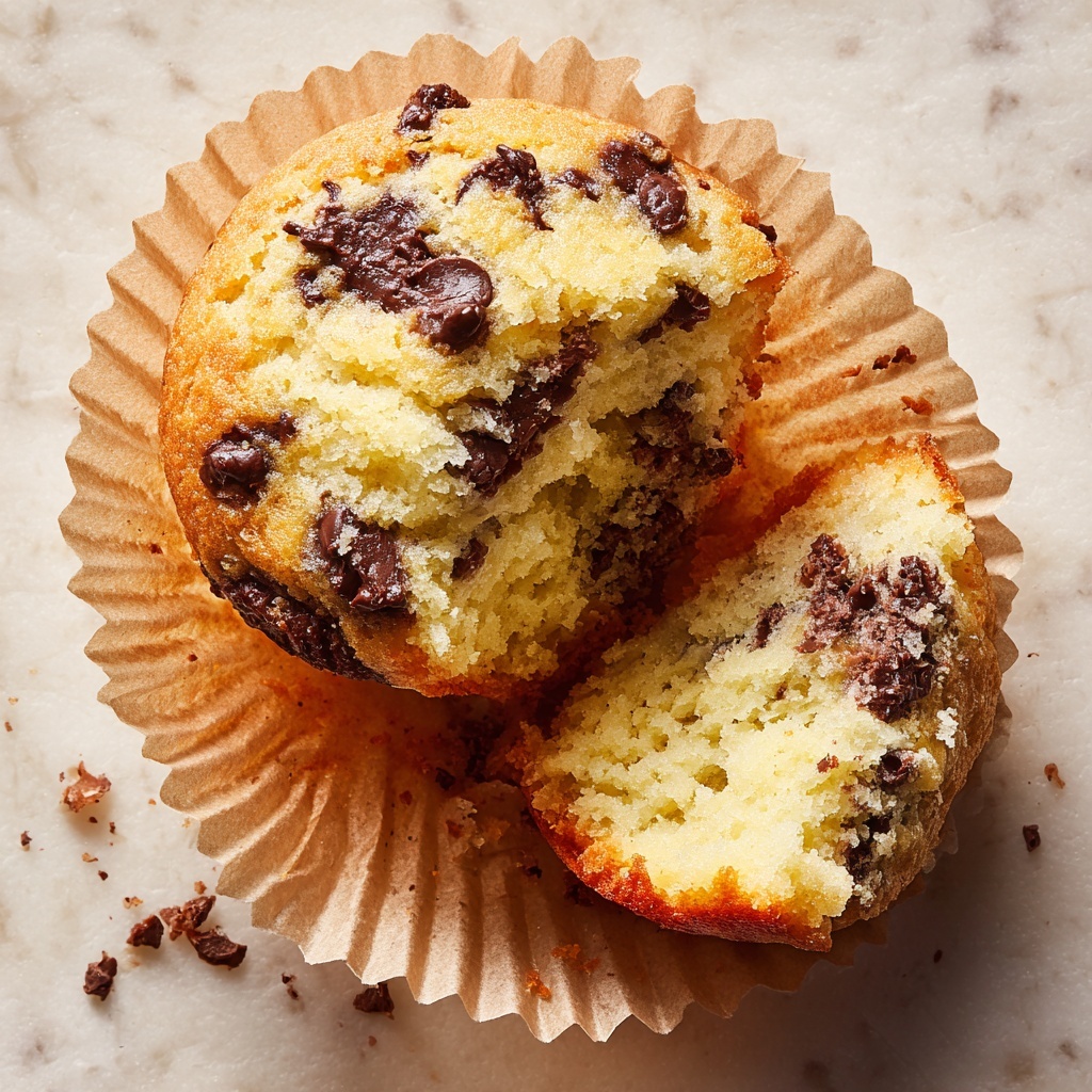Easy Chocolate Chip Muffins Recipe - Recipe Image