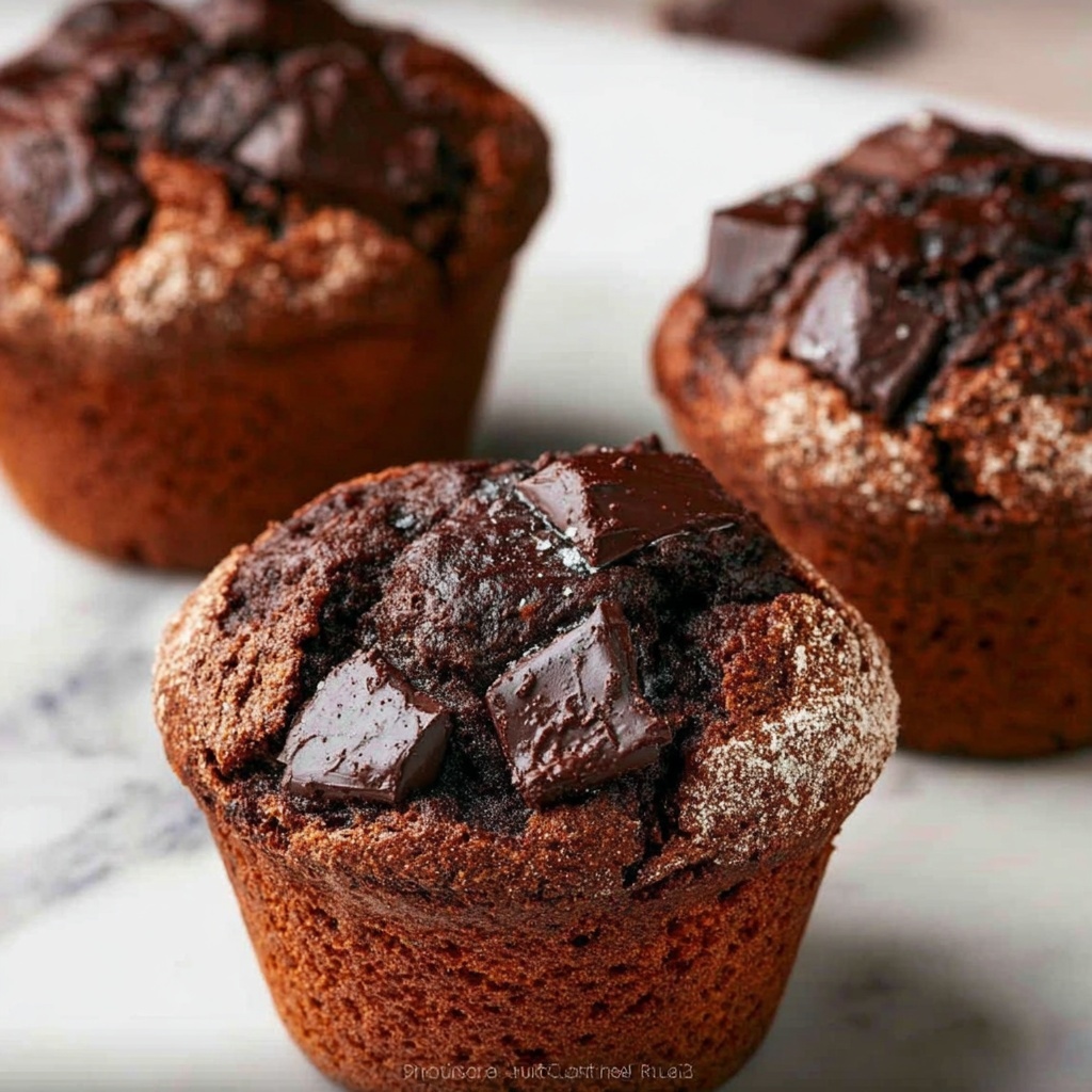 Chocolate Brownie Muffin Recipe - Recipe Image