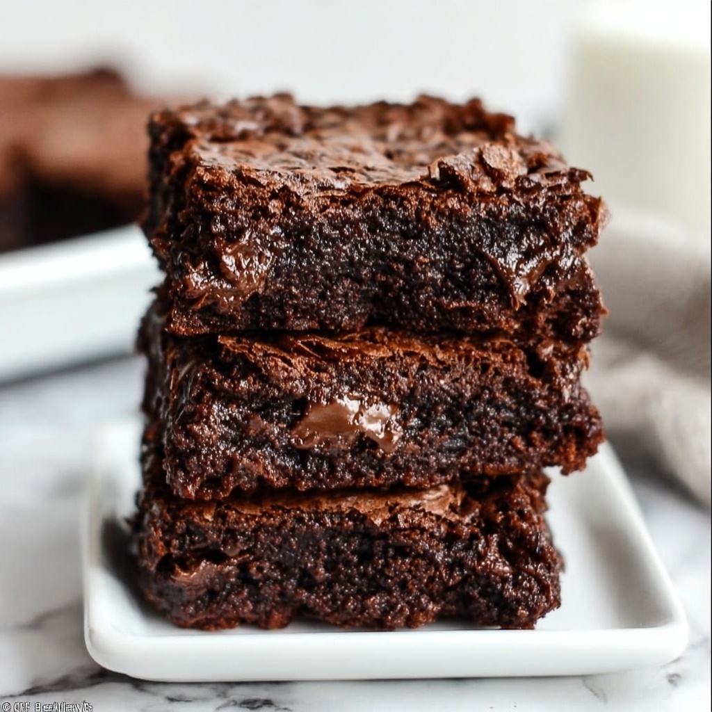 Brown Butter Brownies Recipe - Recipe Image