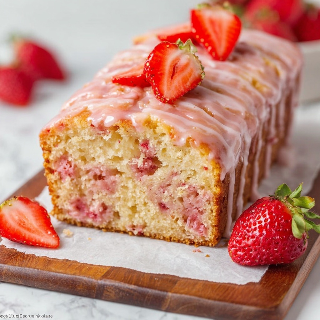 Easy Strawberry Banana Bread Recipe - Recipe Image
