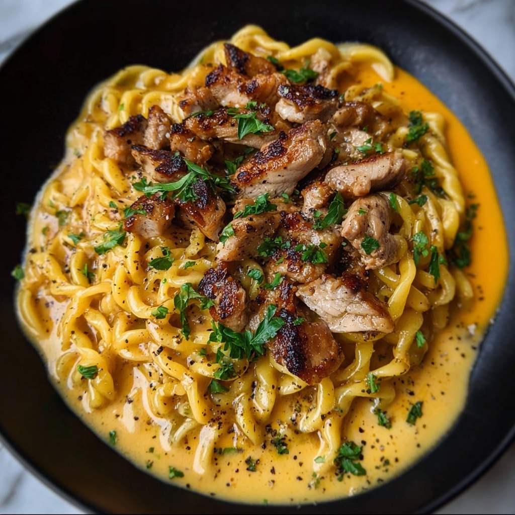 Cowboy Butter Chicken Pasta | Creamy & Delicious Recipe - Recipe Image
