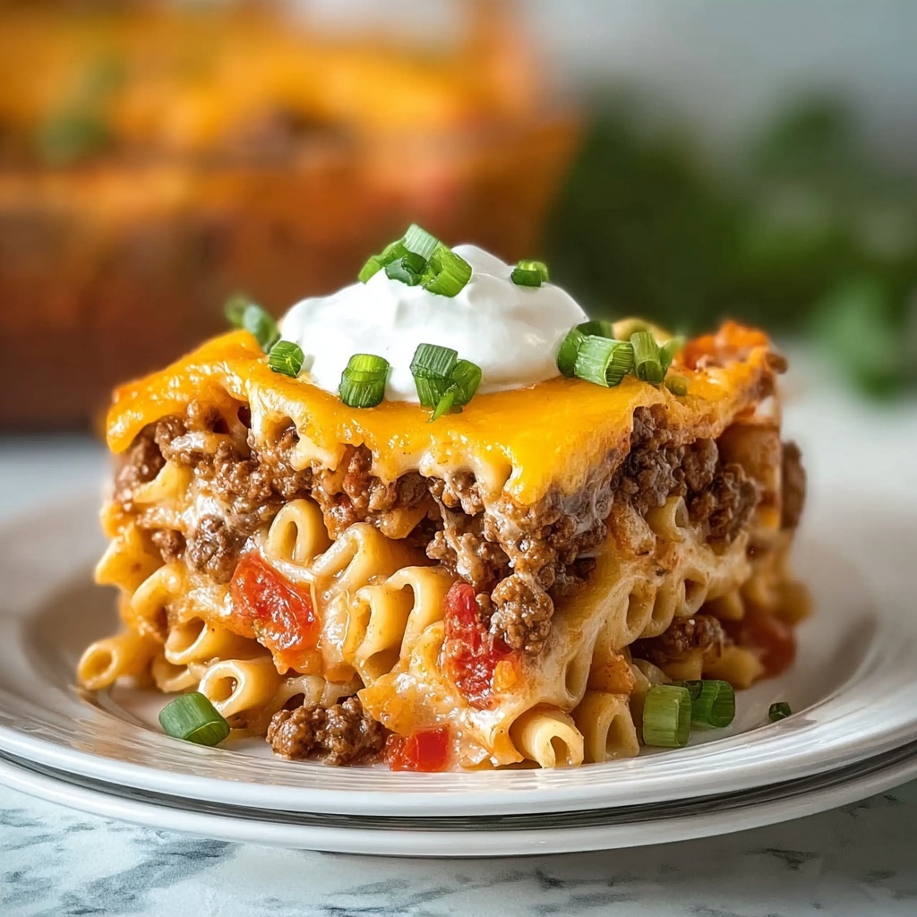 Beef Lombardi Casserole Recipe - Recipe Image