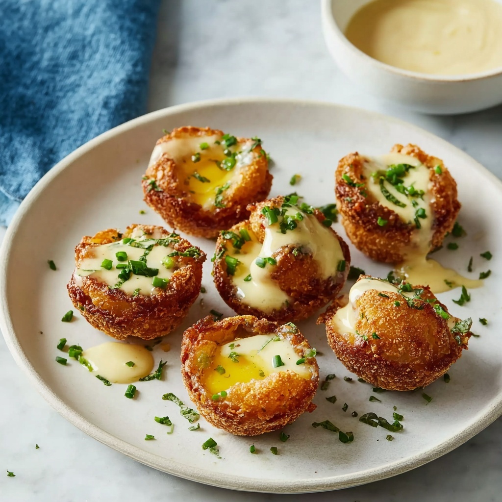 Fried Deviled Eggs Recipe - Recipe Image